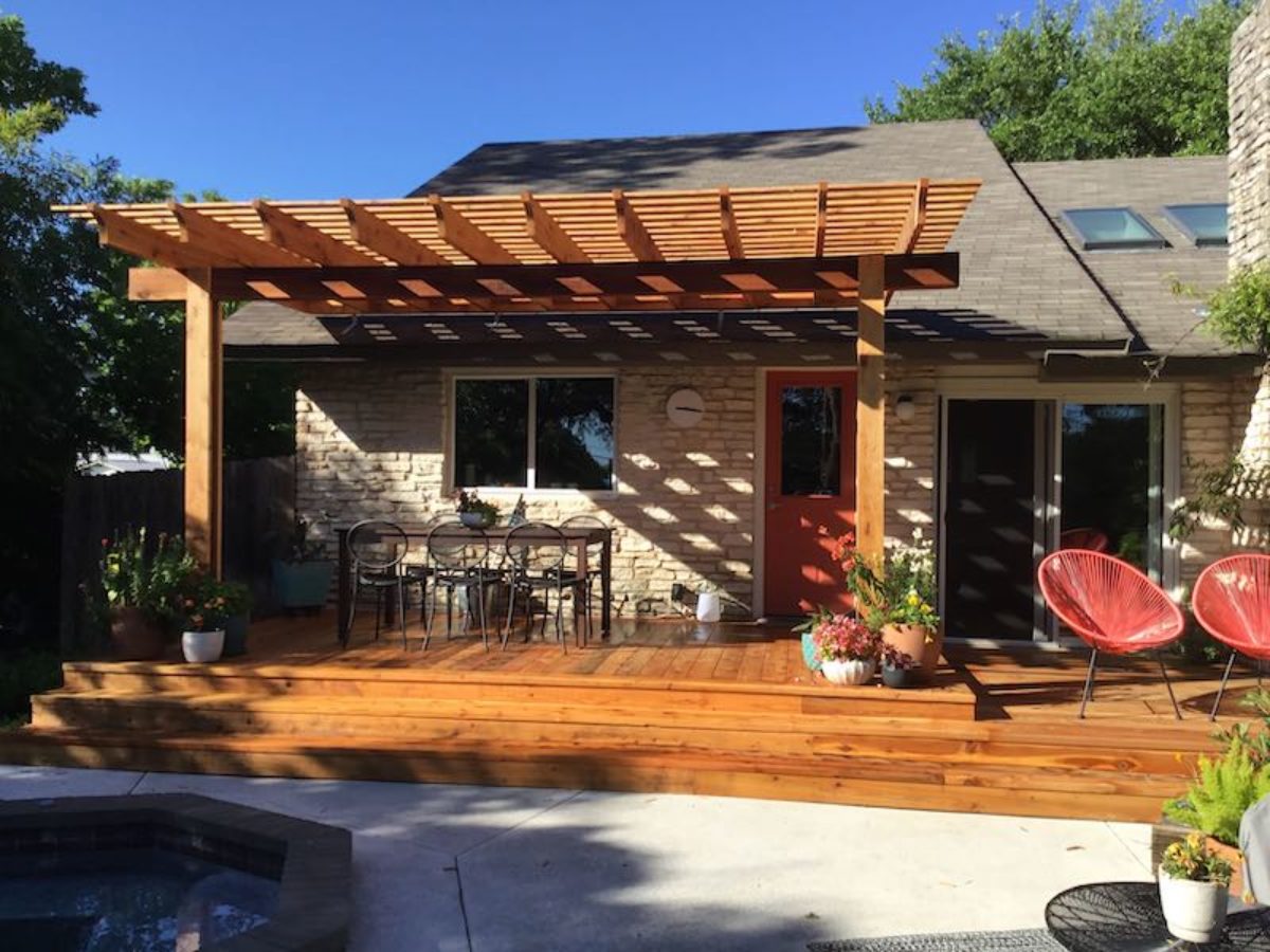 Landscaping Ideas Around Your Deck - Austex Fence and Deck, image size:1200x900