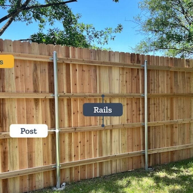 Building a dog ear fence best sale