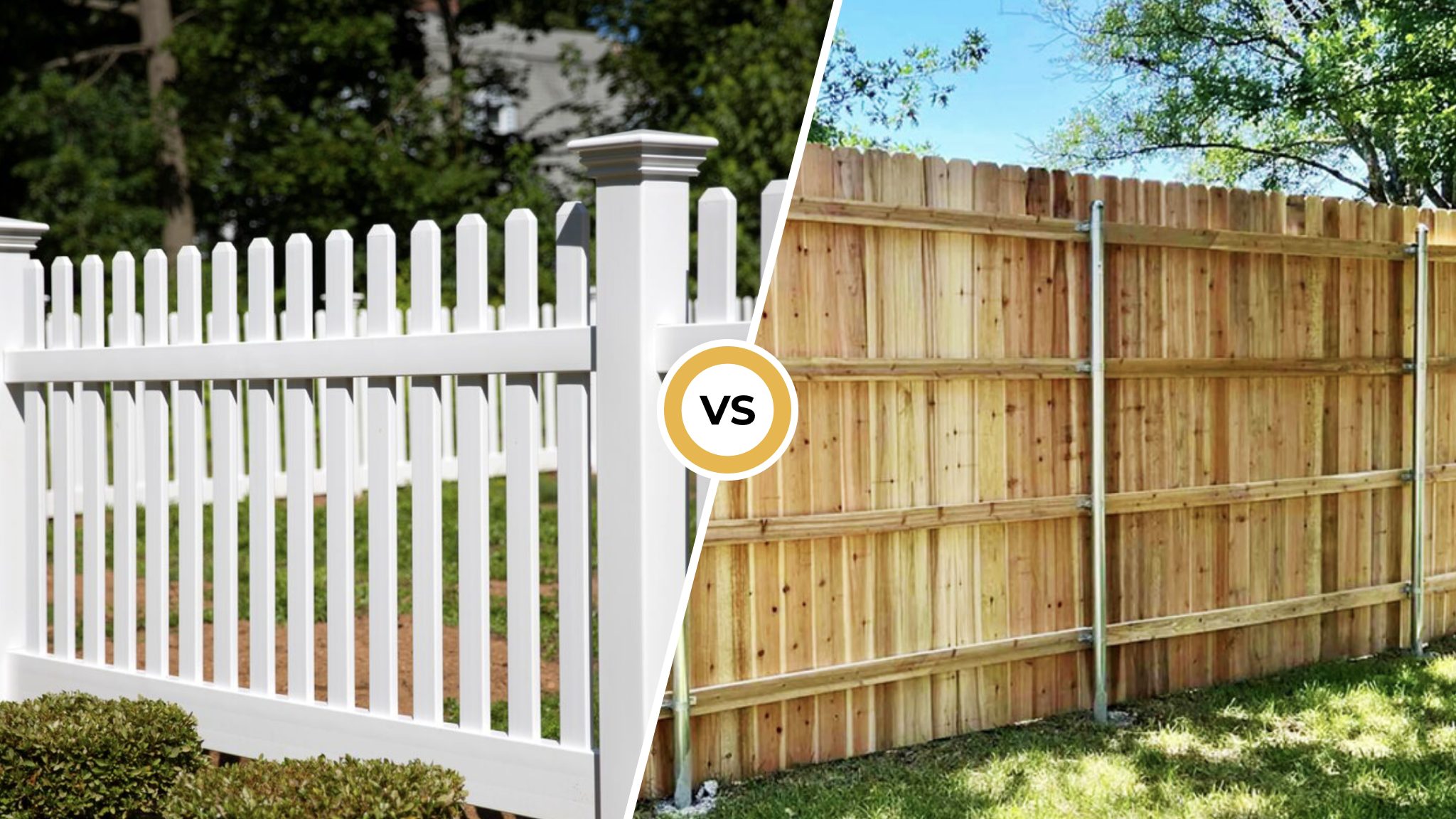 Vinyl vs Wood Fences: Strength, Maintenance & Costs