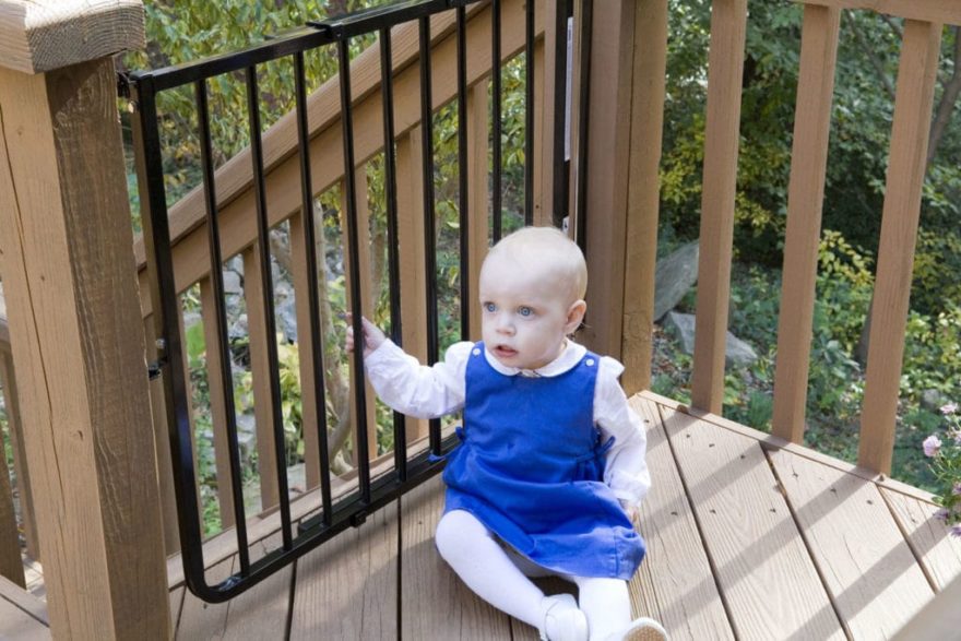 child proofing your deck
