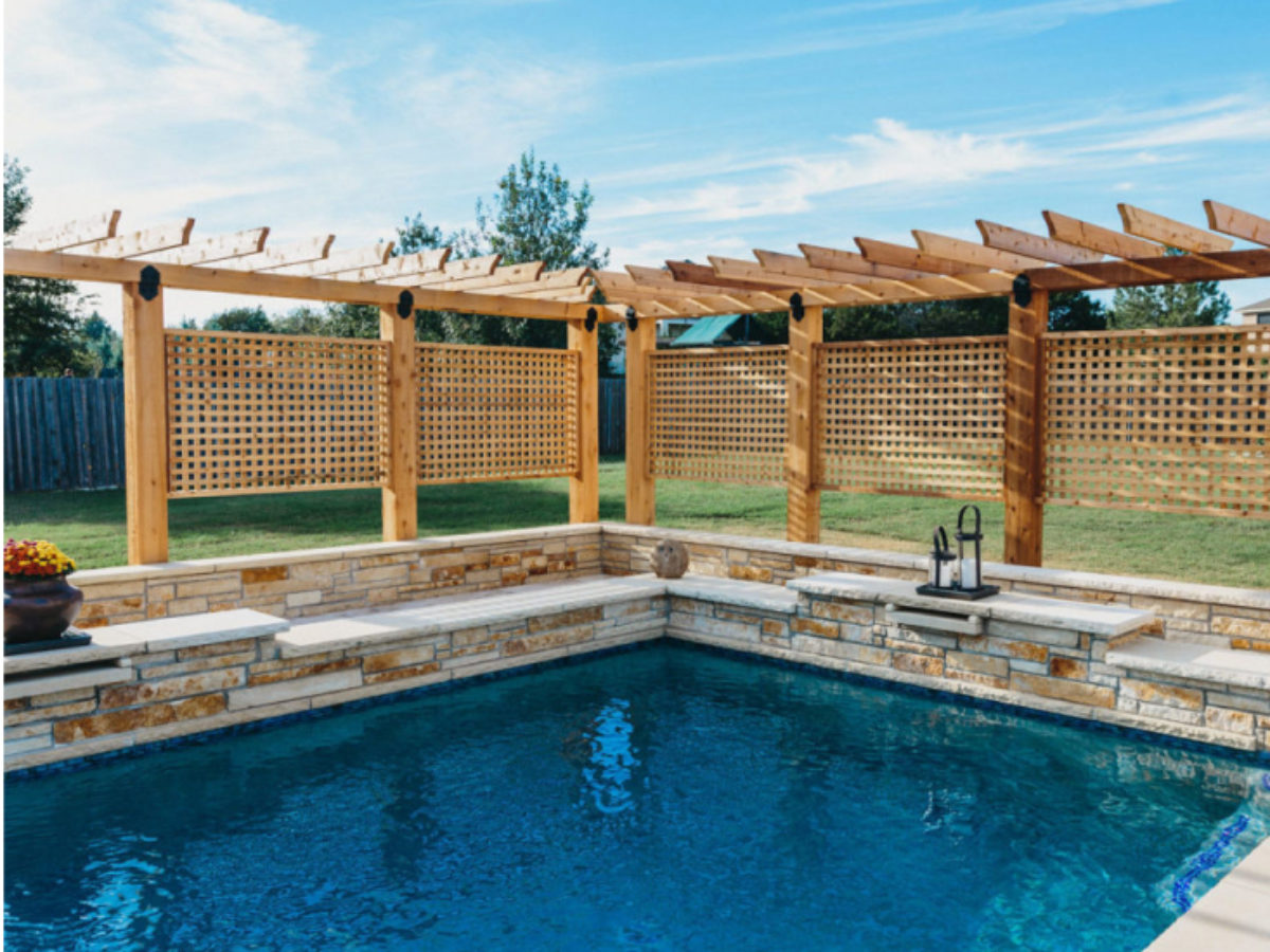 Pergola With Privacy Lattice Elevate Your Space With Freestyle Outdoor