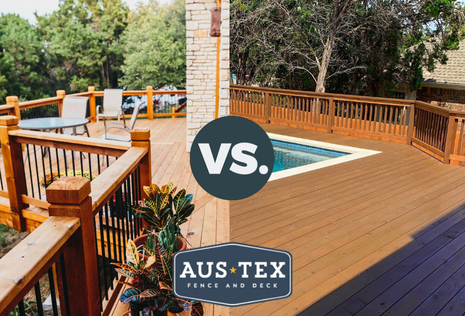 Comparing Cedar and Composite Decking: Choosing the Right Material